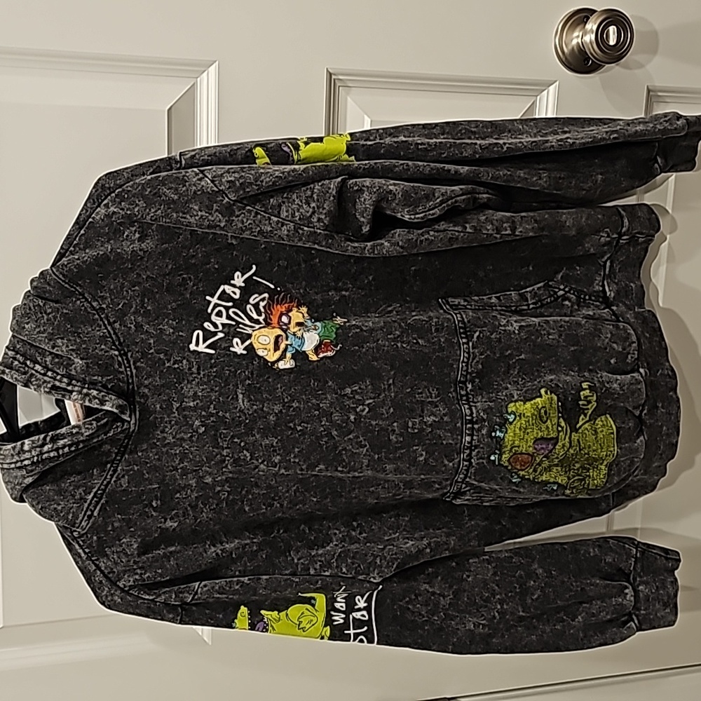 Nickelodeon Rugrats Reptar Rules Hoodie (Small)
